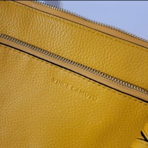 Vince Camuto Mustard Yellow Crossbody Bag